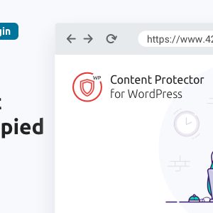 Content Protector Plugin v2.0.1