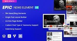 Epic News Elements Plugin . [v2.3.8]