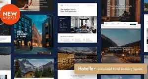 Hoteller Hotel Booking Theme . [v6.5.7]