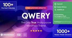Qwery WordPress Theme. [v3.0.0]