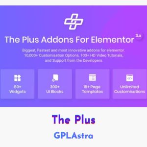 The Plus Addon For Elementor [v5.3.5]