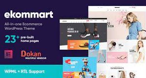 ekommart WordPress Theme . [v3.8.9]